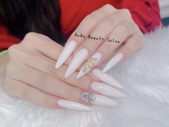 アンアンビューティーサロン(AnAn Beauty Salon)/【チップ】長さ出しワンカラー