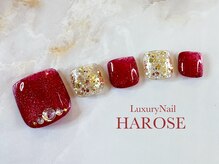 ラグジュアリーネイル ハローズ(HAROSE)/FOOTジェルアートコース