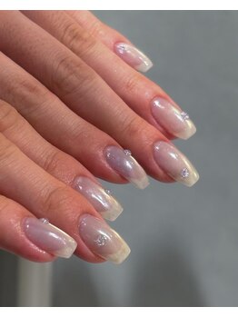 アンネ 千葉中央店(ANNE)/light gray × blue purple