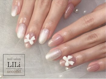 ワンカラー (2色)＋リボンパーツ