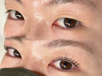 ノーブル 高槻(noble)/まつげパーマbefore→after