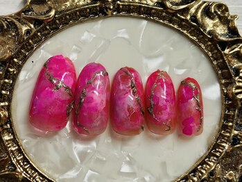 水彩・インクネイル