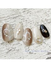 ネイルサロン クイル(QUILL)/２月ハート（１）