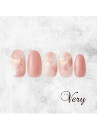 キラキラニュアンスネイル