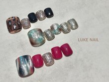 ルークネイル 恵比寿店(LUKE NAIL)/定額フットゴージャス　春夏秋冬