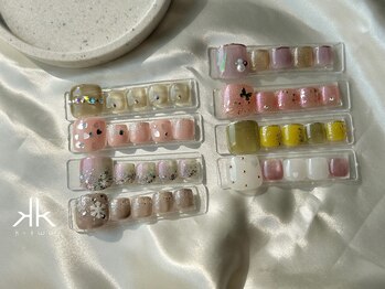 ケーツーネイル(k-two nail)/2月 foot monthly