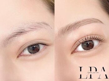 レピア 横浜駅前店/韓国式まつげパーマ×眉毛パーマ