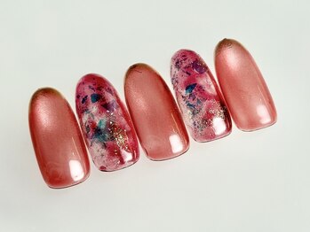 ローズデール アベイユ(ROSEDALE Abeille)/マグネット×ニュアンスネイル