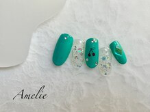 アメリ(Amelie)/きらきら/ワンカラー/さくらんぼ