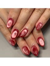 ザ バーム 船橋店(THE BALM)/マグネットネイル/レッドネイル