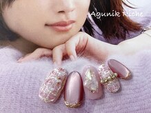 アグニークリッシェ(Agunik Riche)/【ツイードネイル】
