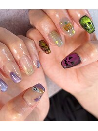 ハロウィンネイル