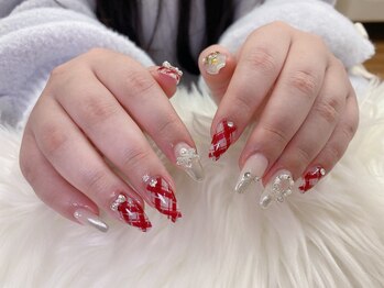 ハラ(Hara)/クリスマス　チェック　