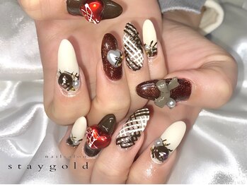 ネイルサロン ステイゴールド(STAY GOLD)/アミ施術お客様ネイル