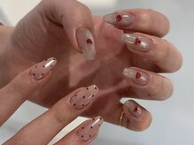 オーロラハートネイル