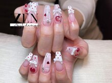 ゼン ネイル デザイン 池袋(ZEN NAIL DESIGN)/長さだしやり放題×つけ放題