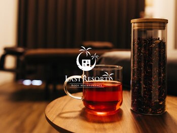 ラストリゾート/施術後の水分補給♪