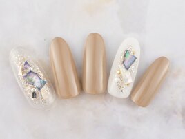 大人シェルネイル