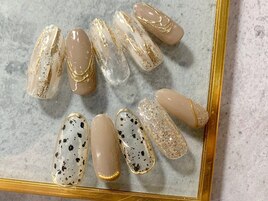 ダルメシアンネイル