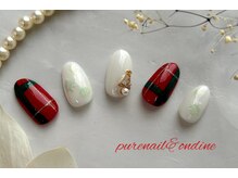 ピュアネイルアンドオンディーヌ/《期間限定》クリスマスネイル　