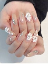 ネイルサロン エフ(ef)/3Dフラワー