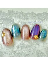 ネイルサロン クイル(QUILL)/９月マグネット（３）