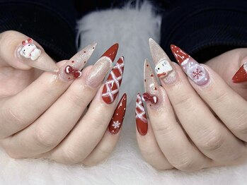 ネイルズバー 新宿店(Nails Bar)/クリスマスキティネイル