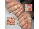 桃ネイル