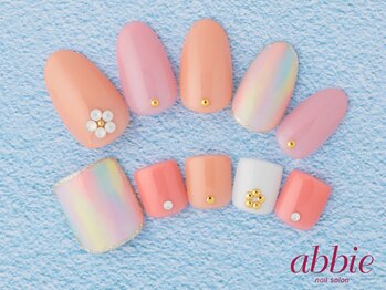 ネイルサロンアビー 北千住店(abbie)/ パステルネイル￥10527/￥12166