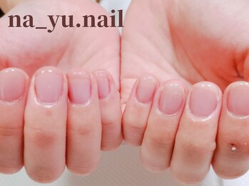 ナユネイル(na_yu.nail)/自爪風クリアネイル 5/5