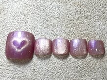 レイネイル レイエステティック 岐阜茜部店(RAY NAIL & RAY ESTHETIC)/ハートマグネットネイル