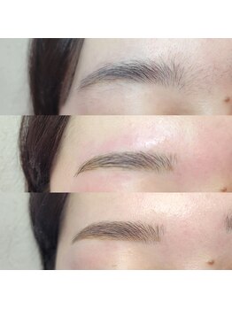 顔肌革命 ビューティアンドヘルス バイ メール(beauty&health by mer)/眉毛ワックス脱毛