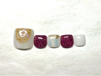 ボーホーネイルズコレクション(BOHO NAILS COLLECTION)/FOOT:定額11550円コース