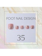 はあとねいる 東武宇都宮駅前店/Foot nail design 35