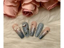 ヘブン ネイル 鶯谷(HEAVEN Nail)/きらめく個性派デザイン