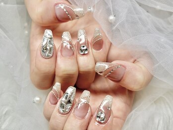 ネイルキュート アンド クールラッシュ 亀有店(nailcute & CoolLash)/キラキラチーク♪