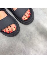 ワイズビューティ 梅田店(y’s beauty)/☆フラワーフットネイル☆