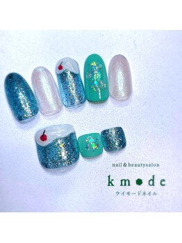 ケイモードネイル(kmode)/クリームソーダネイル
