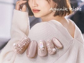 【ツイードネイル】