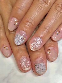 ツイードネイル