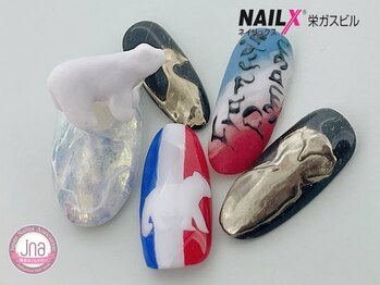 ネイリックス 栄ガスビル(NAILX)/立体&美術家ネイル☆
