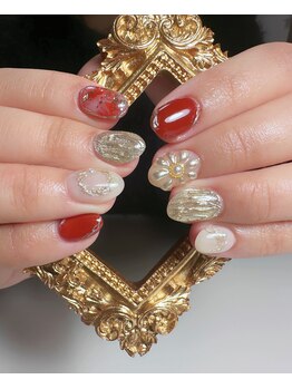 サムズアップネイル(thumbs up nail)/ハンド自由デザイン