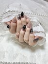 黒レースネイル☆