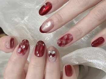 センスネイル 池袋店(Sense Nail)/透明感ネイル