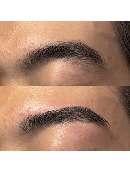 ビナリ 東銀座(BINARI)の写真/【第一印象UP】メンズ眉毛WAXで自然に垢抜け◎骨格に合わせた似合わせ眉へ