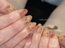 ニュアンスフラワーネイル