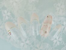シューズネイルプロデュース/桜フレンチネイル