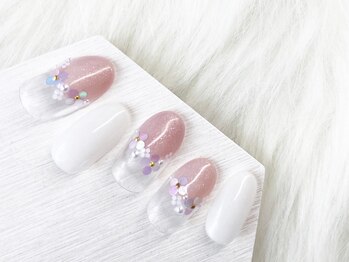 スリー(THREE)/Aug,2020/nail design