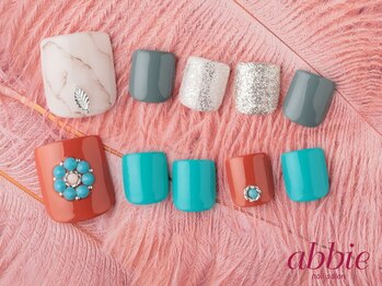 ネイルサロンアビー 北千住店(abbie)/サマーフット￥10714/￥11407
