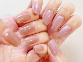 しずく　水滴　オーロラ